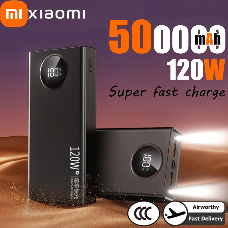 Xiaomi 500000mAh 120W PowerBank