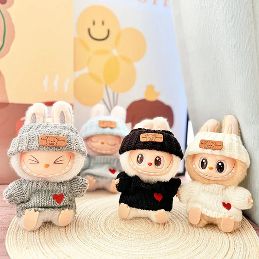 Labubu Baby Sweater Dress Set