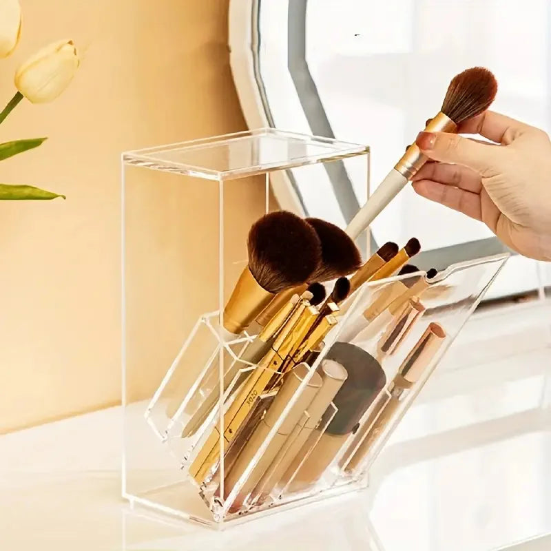 Clear Front Flap Brush Holder
