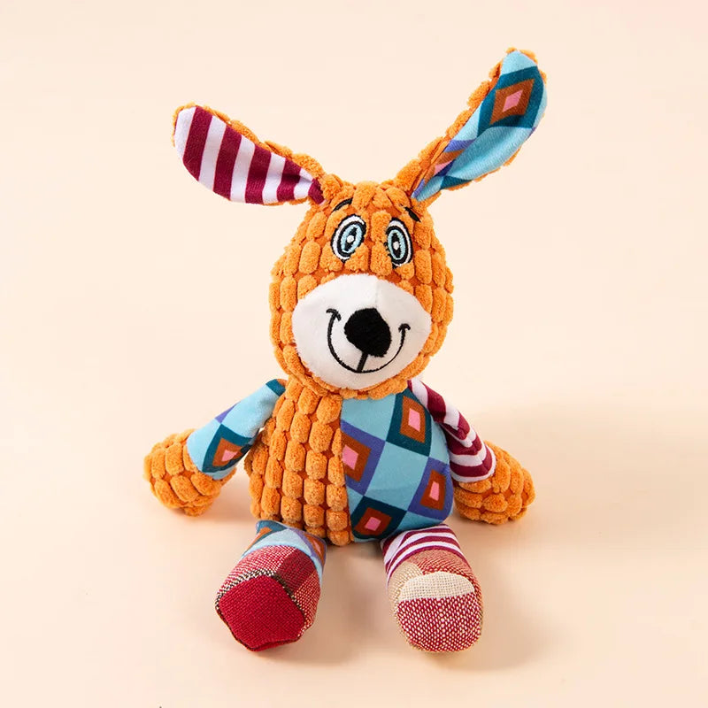 Interactive Plush Pet Chew Toy