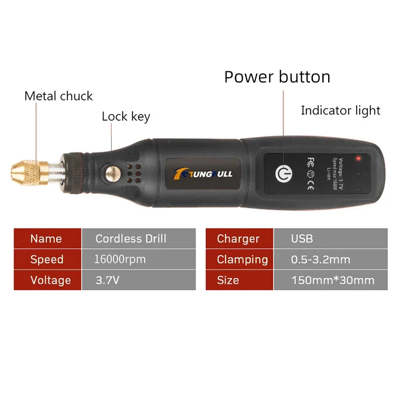 Dremel USB Cordless Engraving Tool