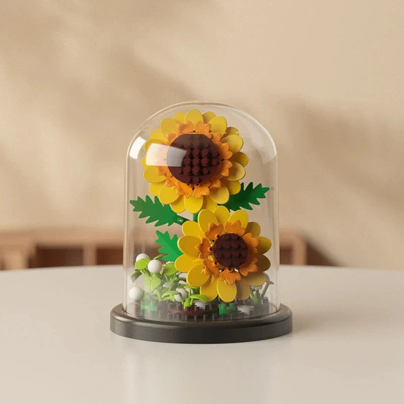 DIY Flower Building Block Kit