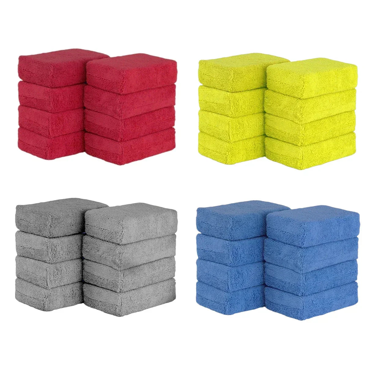 8PCS Microfibre Car Wax Pads