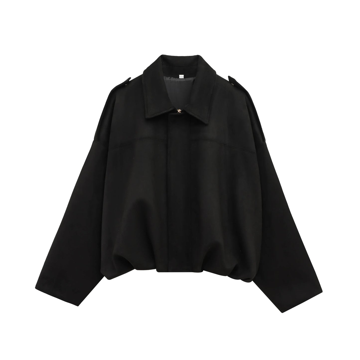Martini Green Oversized Bomber Jacket