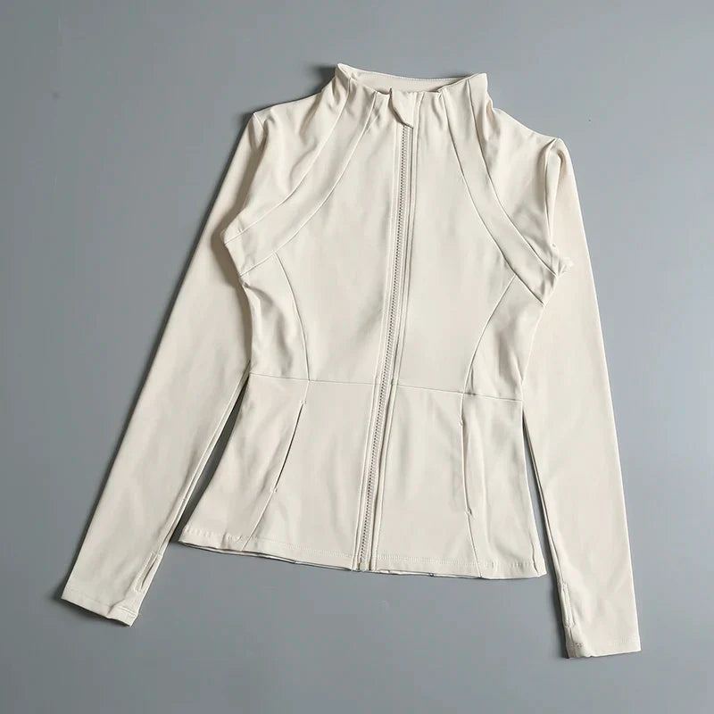 Women’s High Collar Yoga Jacket