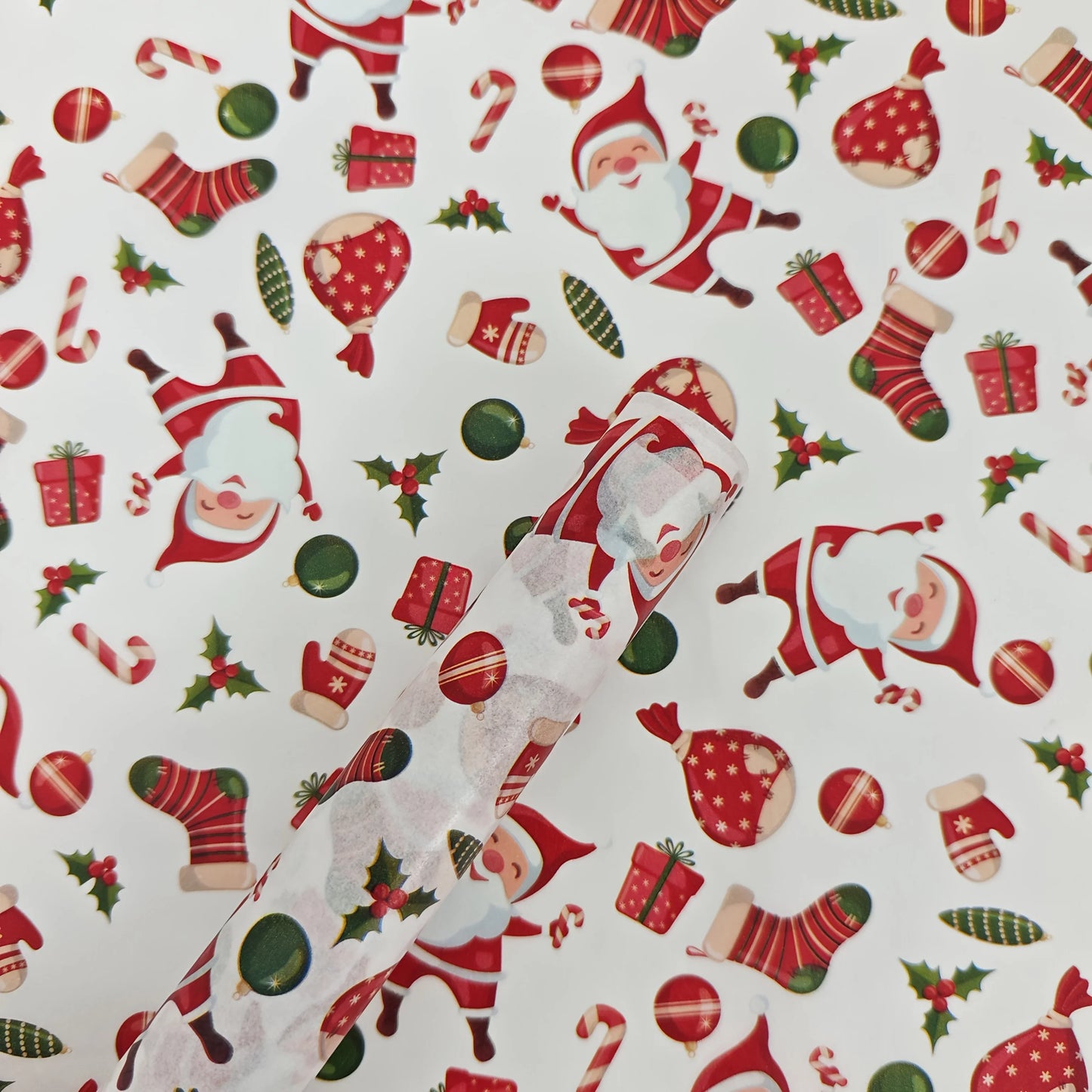 Santa Christmas Tissue Wrapping Paper