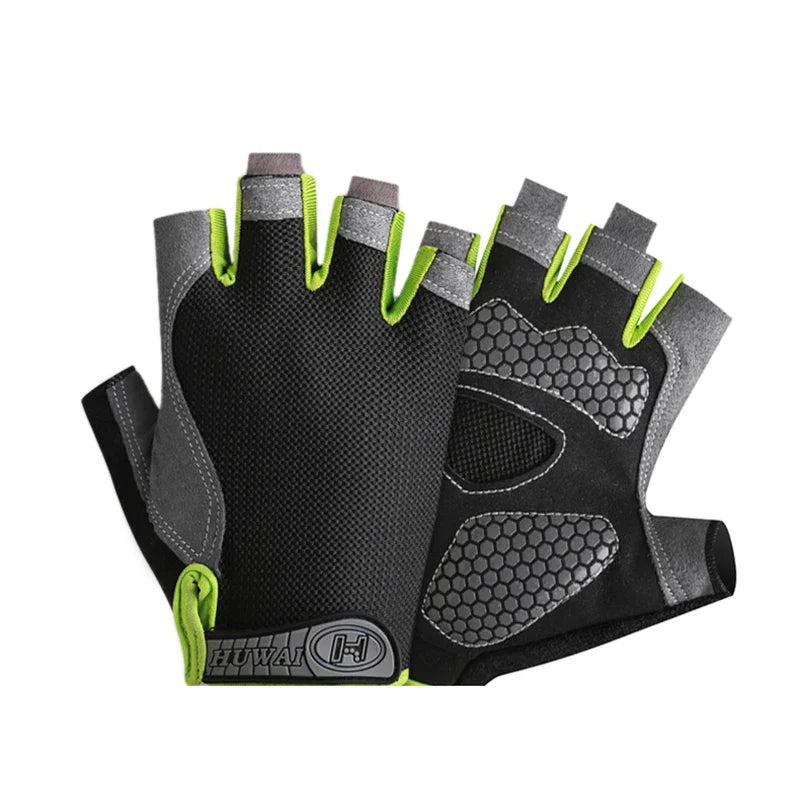 Men Women Half Finger Gloves