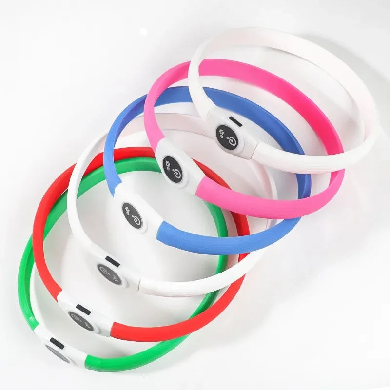 LED Luminous Dog Collar USB