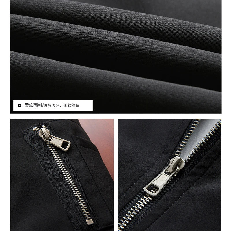 Men’s Slim Bomber Windbreaker Jacket