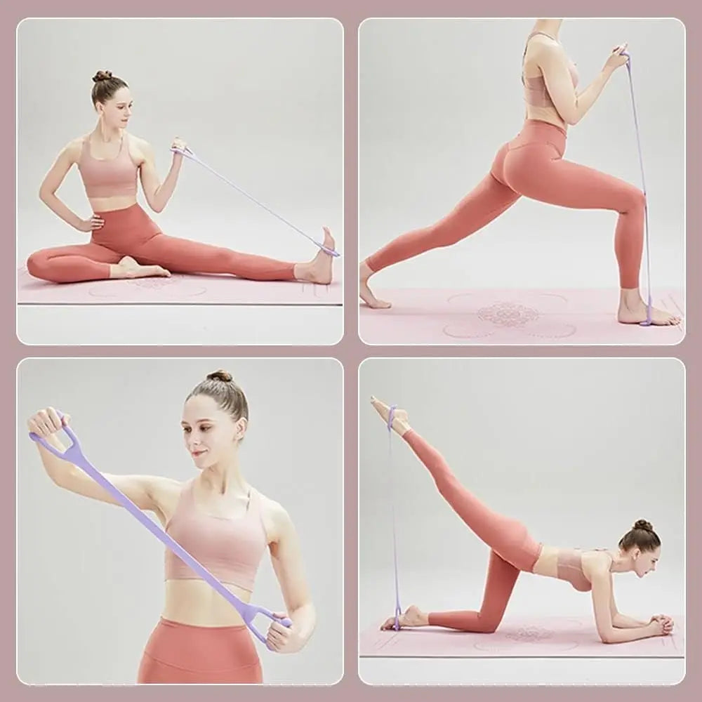 8-Shaped Elastic Fitness Stretcher
