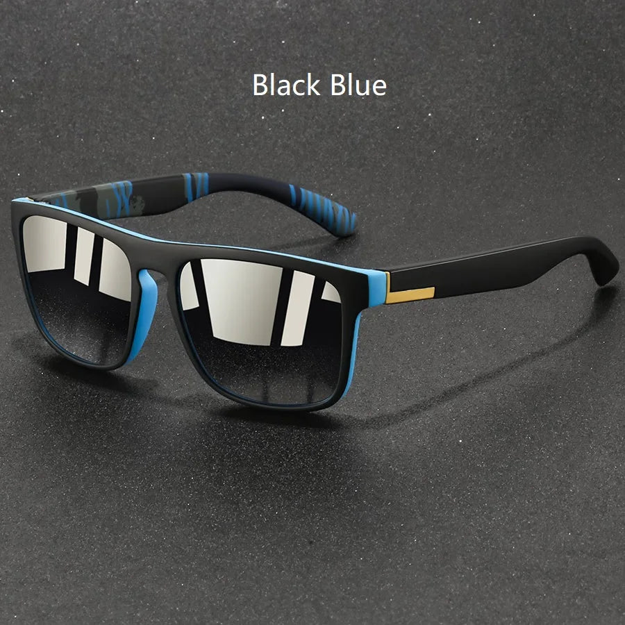 Vintage Square UV400 Sports Sunglasses