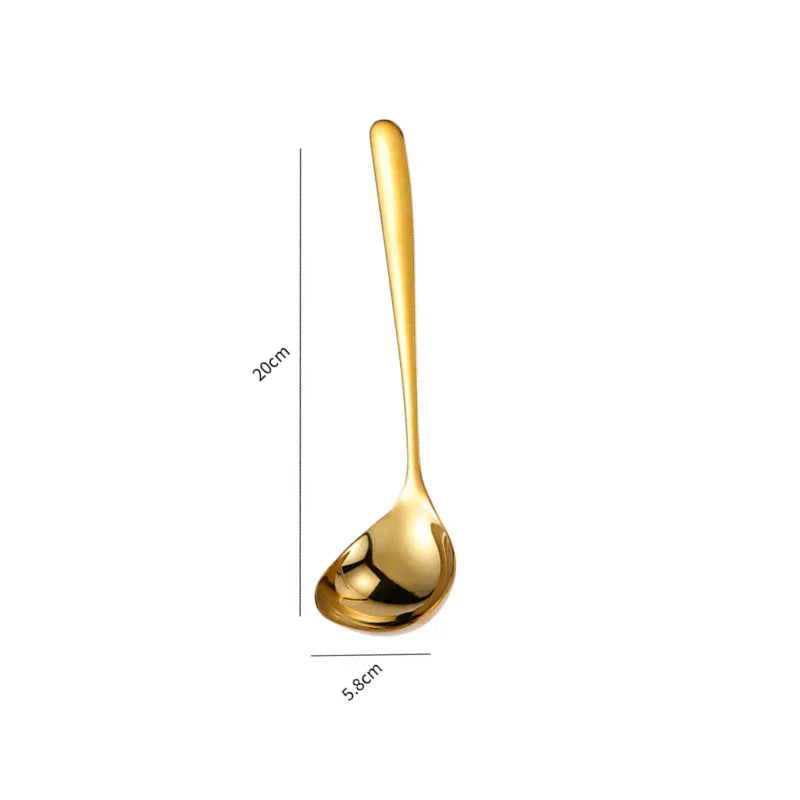 Gold Stainless Steel BBQ Tongs