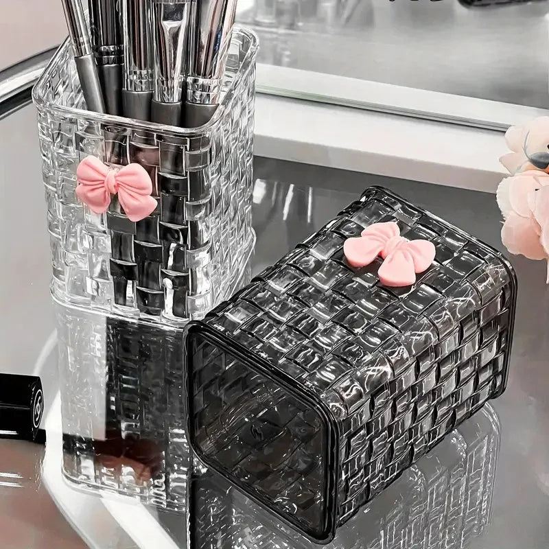 Clear Acrylic Cosmetic Organizer Box