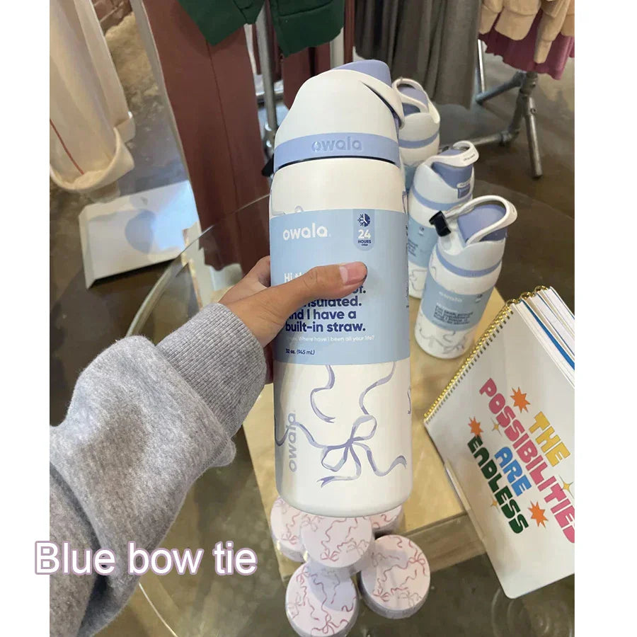 Owala Stainless Steel Water Bottle with Straw