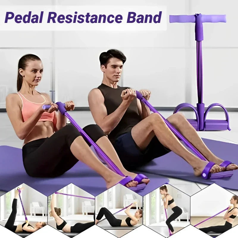 Four-Tube Pedal Tensioner Band