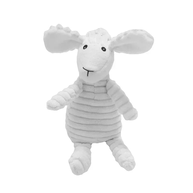 Corduroy Animal Dog Toy
