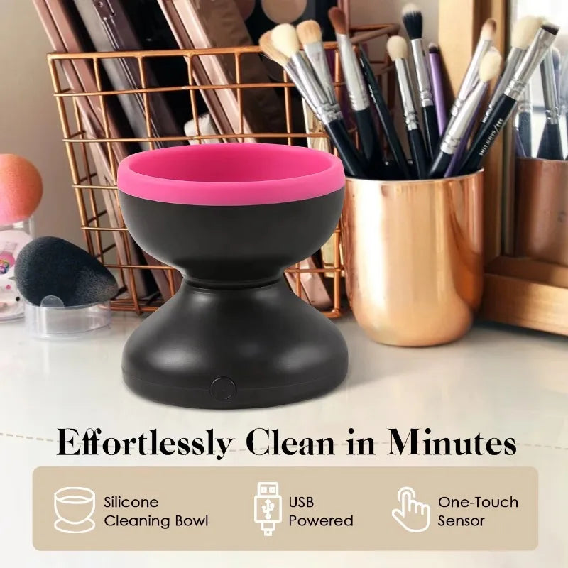 Portable USB Makeup Brush Cleaner