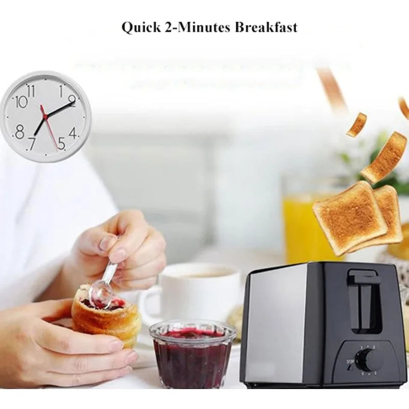 Compact 2-Slice Toaster