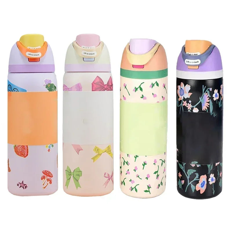 Owala Darling Daisy Straw Bottle