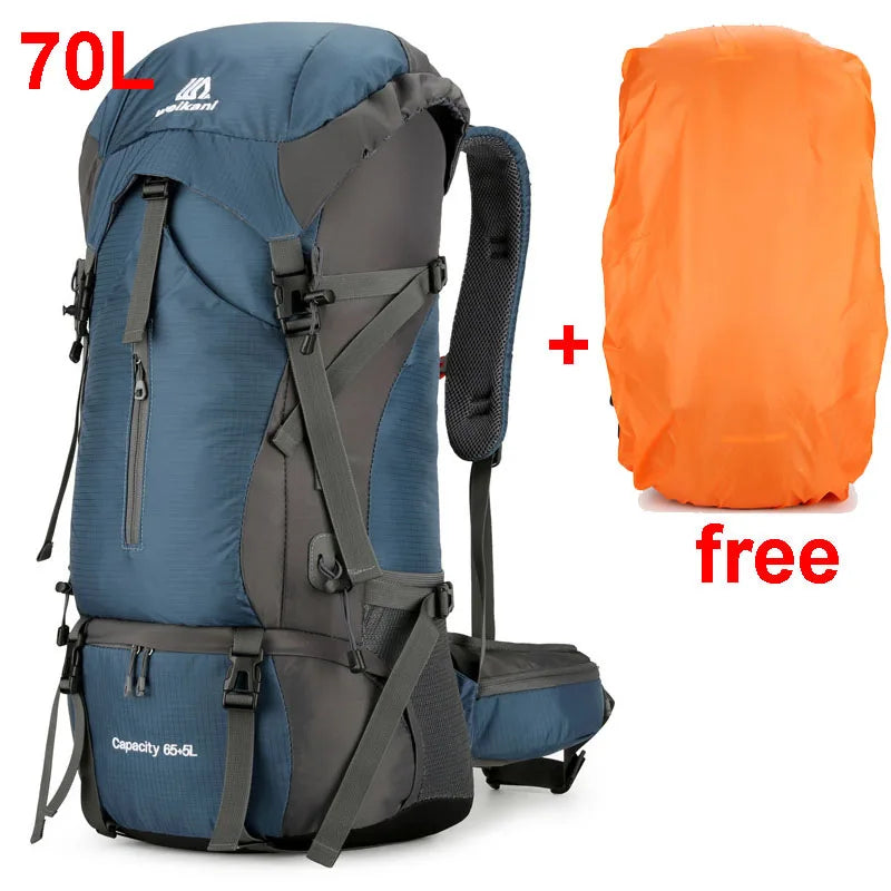 70L Outdoor Hiking Camping Backpack