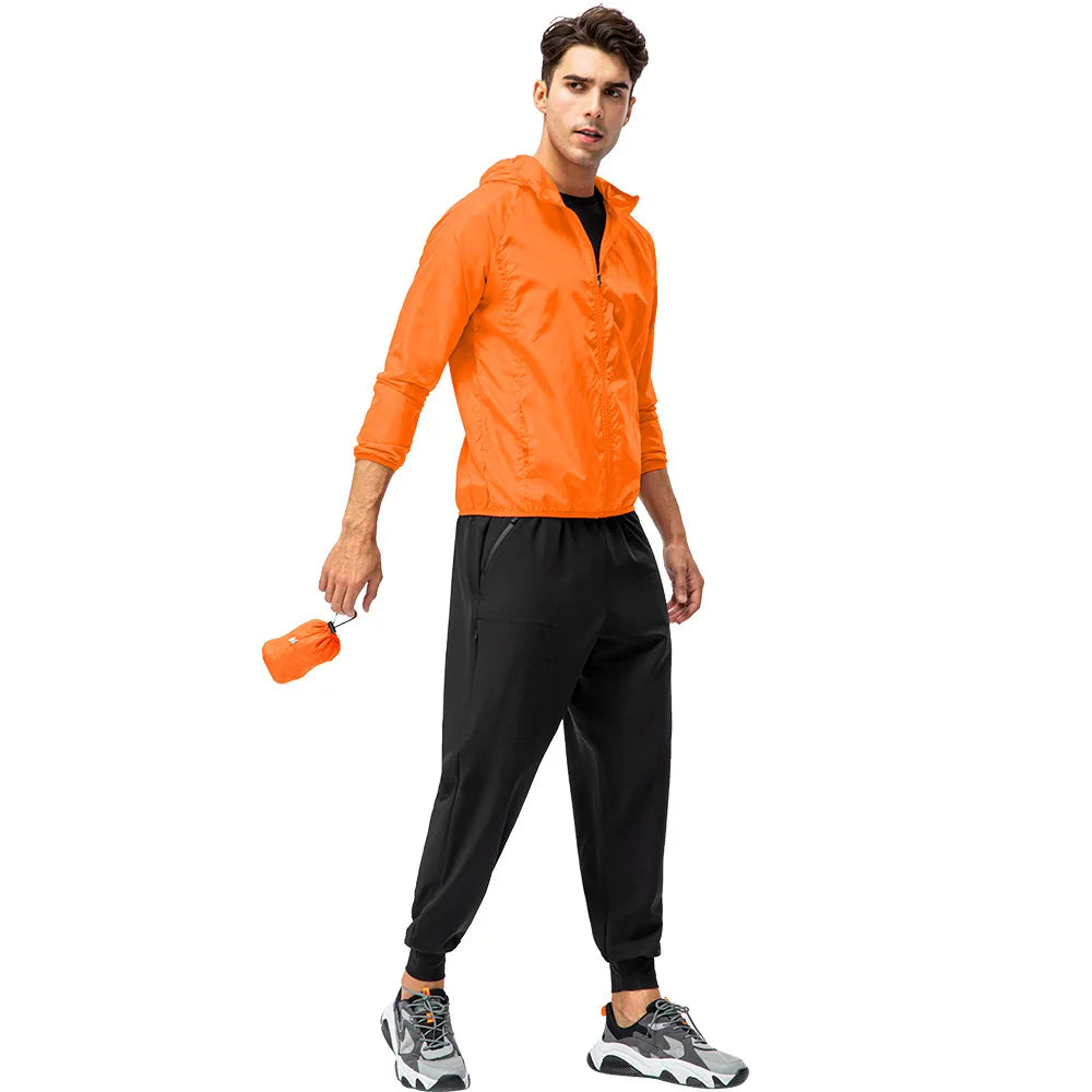 Unisex Waterproof Windbreaker Outdoor Jacket