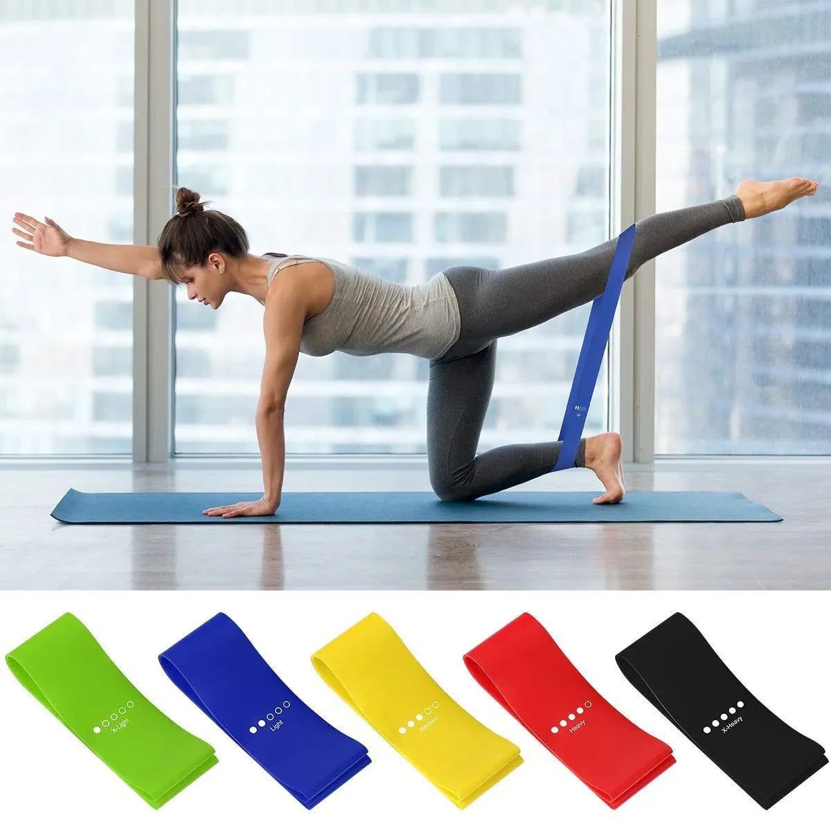 Latex Yoga Resistance Tension Band