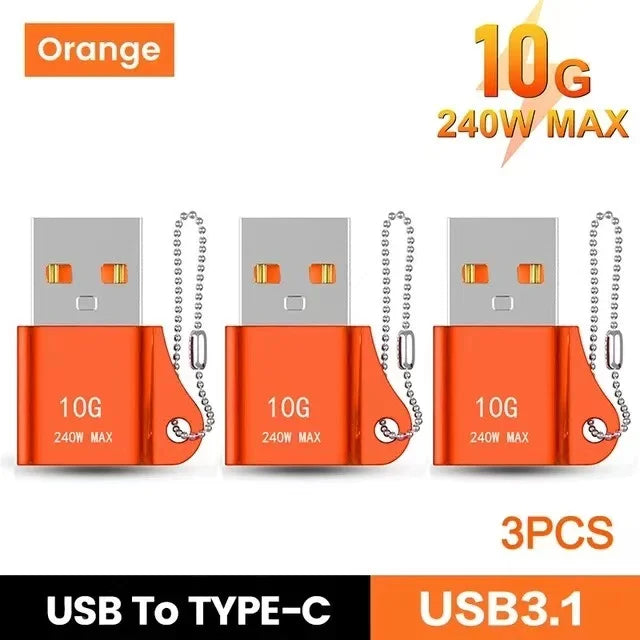 USB to Type-C Adapter 10A