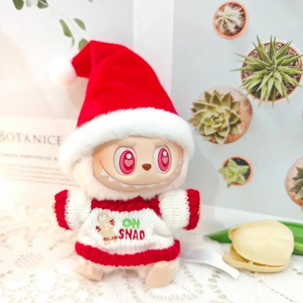 Labubu Kpop Christmas Sweater Set