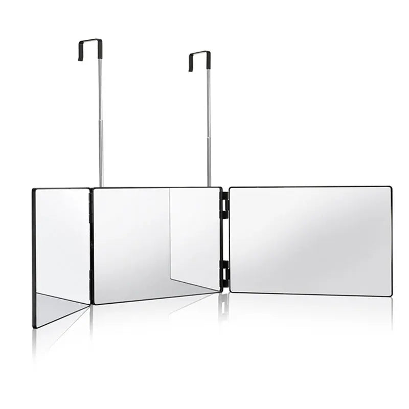 LED Trifold Self-Haircut Mirror