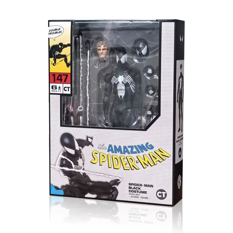 CT MAFEX Black Suit Spider-Man