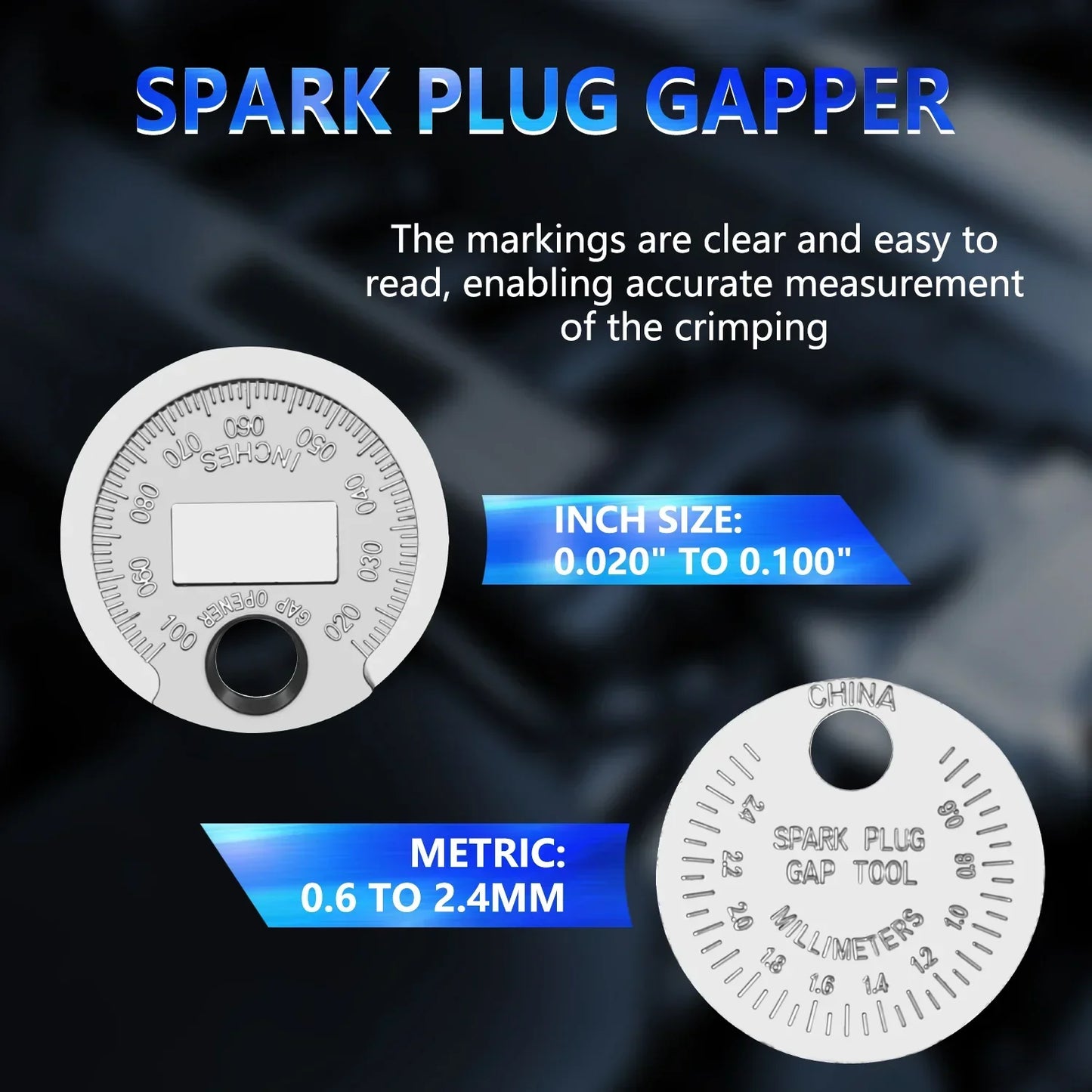 PowerFix 15-Piece Spark Plug Kit