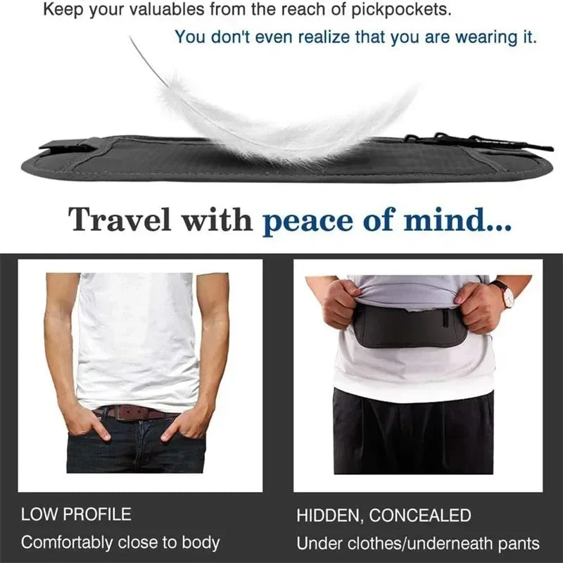 Sport Running Waist Money Bag