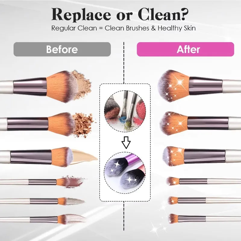 Portable USB Makeup Brush Cleaner