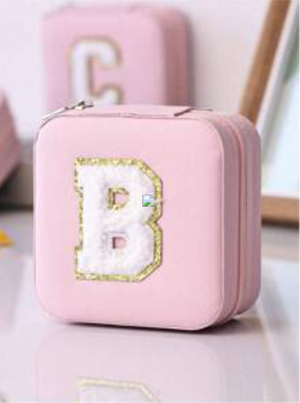 Personalized A-Z Travel Jewelry Box