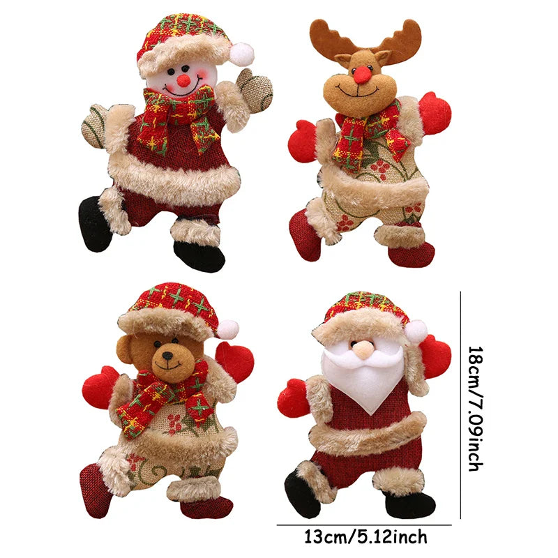 4pcs DIY Christmas Ornaments Set