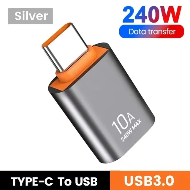 USB to Type-C Adapter 10A
