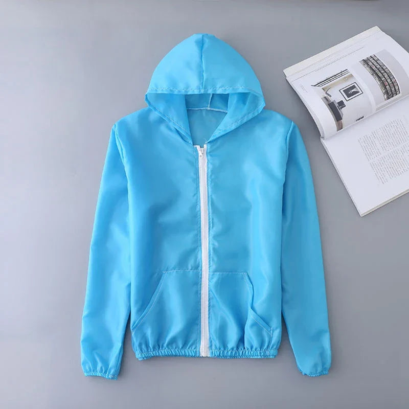 Unisex Quick-Dry Sunscreen Jacket