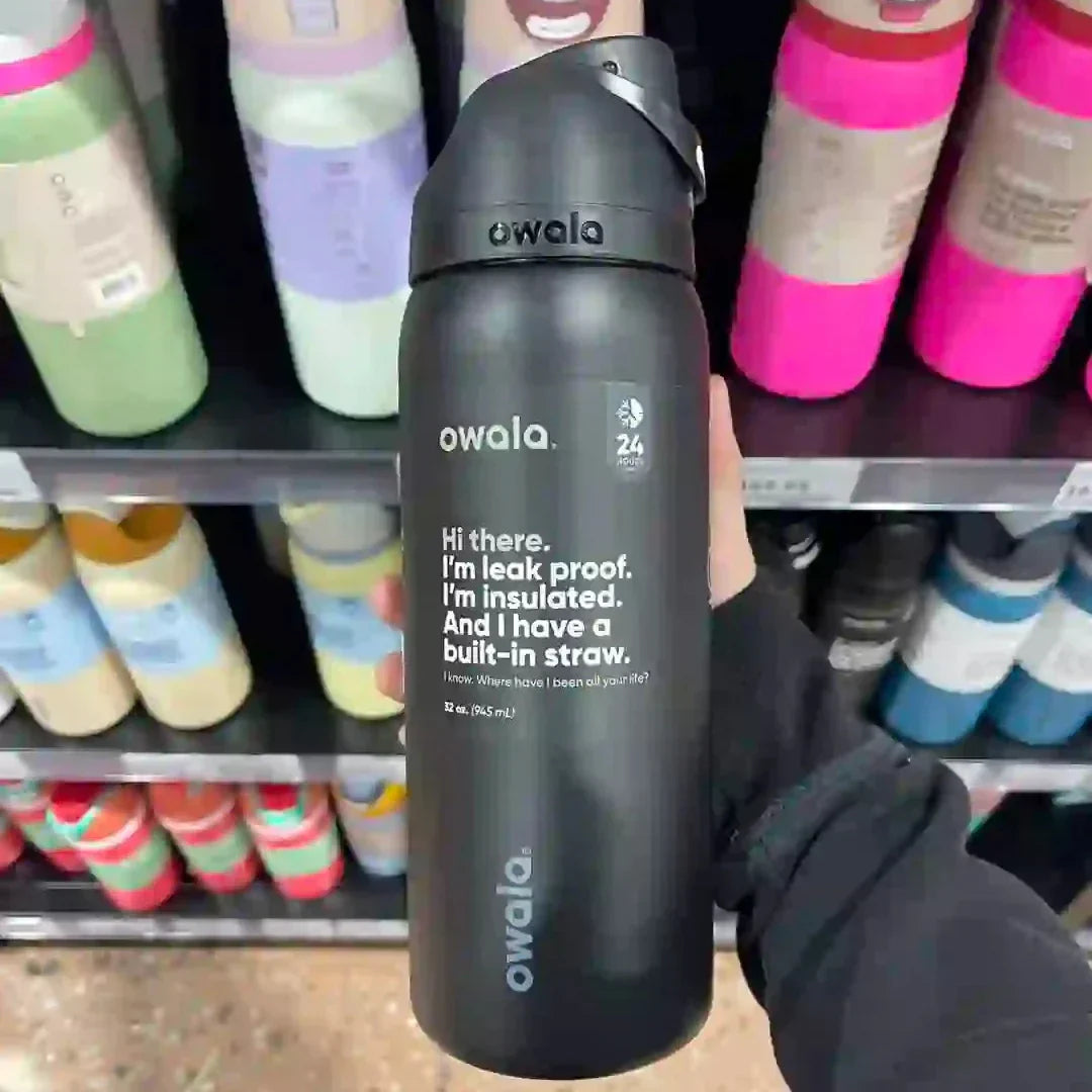 Owala Blue FreeSip Water Bottle