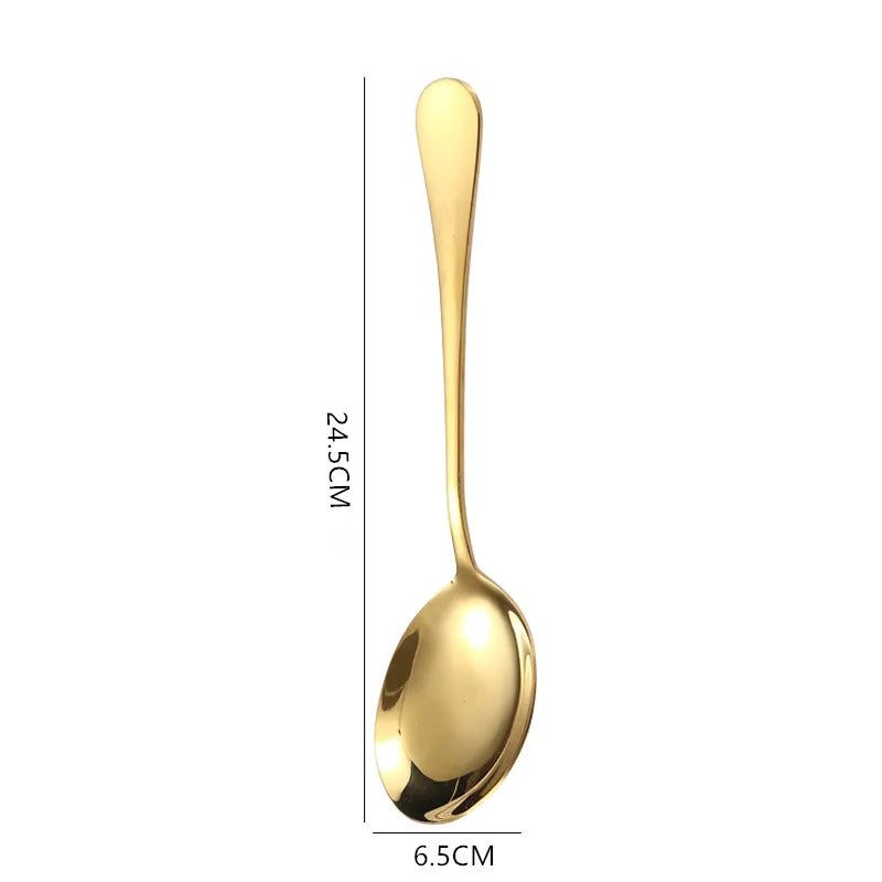 Gold Stainless Steel BBQ Tongs