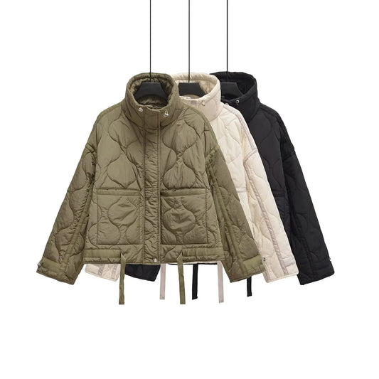 European Winter Stand Collar Jacket