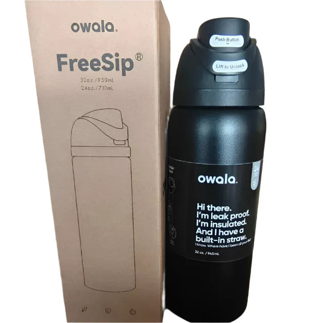 Owala Free Sip Water Bottle Rose