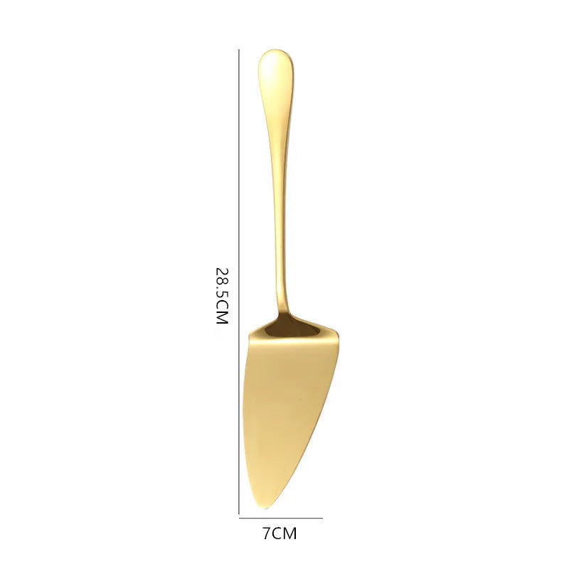 Gold Stainless Steel BBQ Tongs