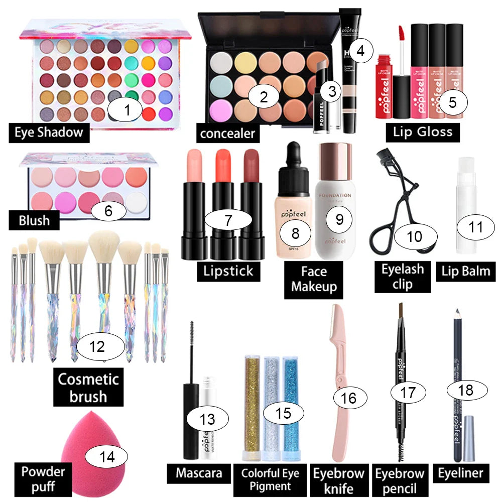 POPFEEL Women's All-In-One Kit