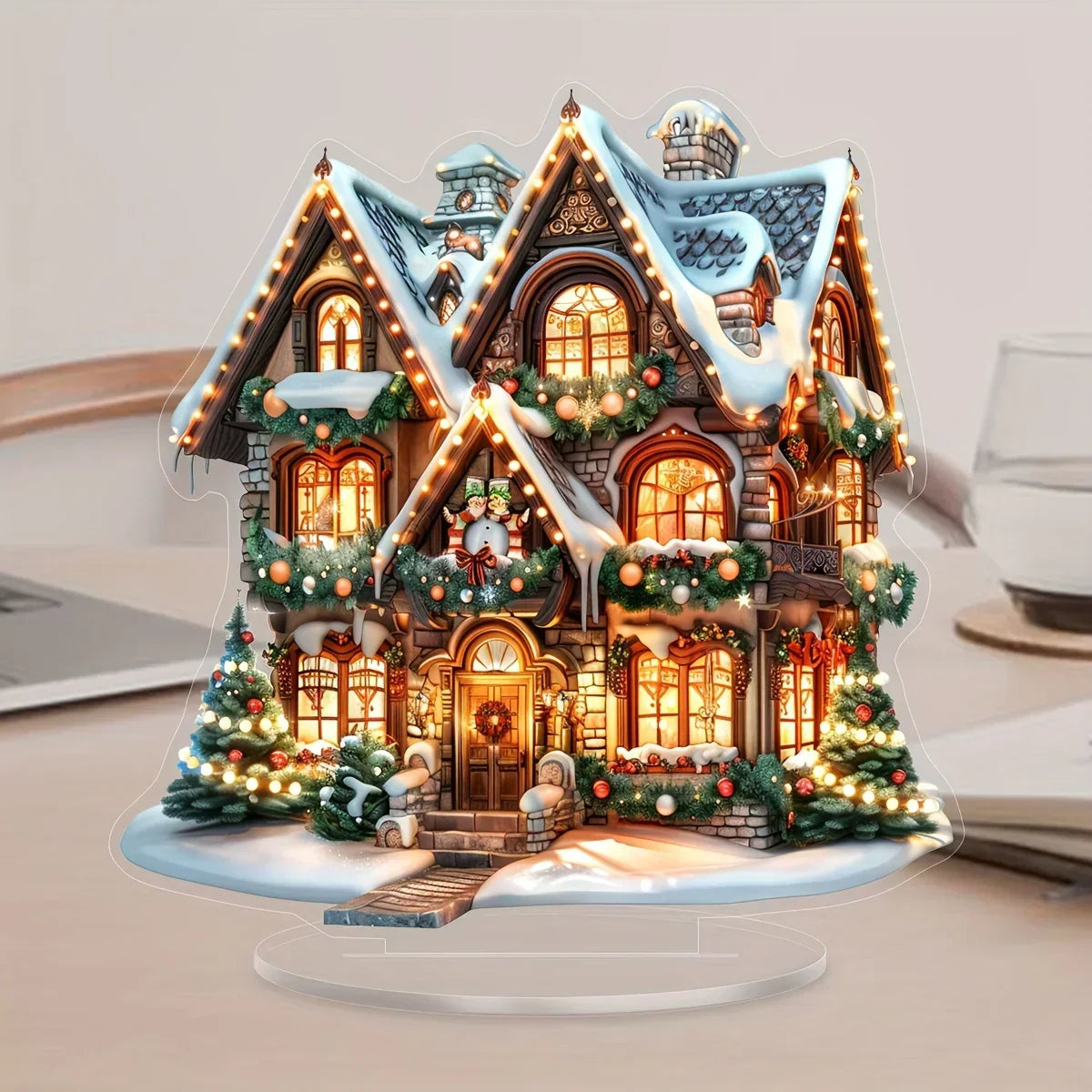 Bohemian Christmas Desktop Decoration